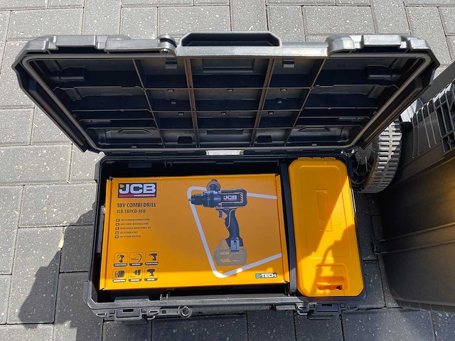 Jcb complete gereedschapskit incl. jcb site kit en accessoires - jcb-18v-sitekit-1 - afbeelding 14 van  17
