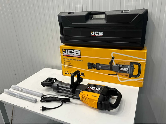 Jcb dh1600 breekhamer - 1600w - 1450bpm - sloopgereedschap in koffer - afbeelding 9 van  13