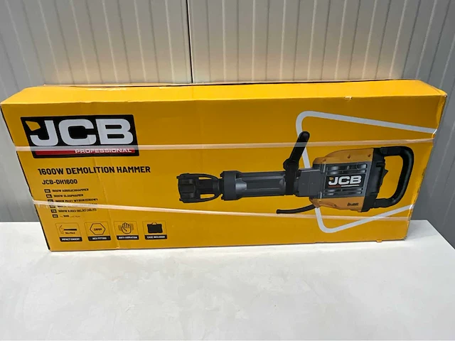 Jcb dh1600 breekhamer - 1600w - 1450bpm - sloopgereedschap - afbeelding 9 van  18