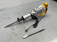 Jcb dh1700 - breekhamer - sloophamer - 1700w - in koffer - hamerslagkracht 65j - afbeelding 2 van  12