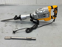 Jcb dh1700 - breekhamer - sloophamer - 1700w - in koffer - hamerslagkracht 65j - afbeelding 11 van  12