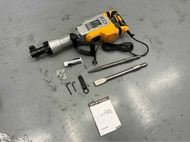 Jcb dh1700 - breekhamer - sloophamer - 1700w - in koffer - hamerslagkracht 65j - afbeelding 18 van  20