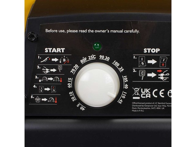 Jcb heteluchtkanon 20kw | jcb-sh70d - afbeelding 6 van  9