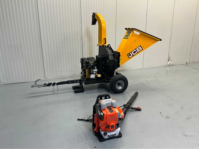 Jcb houthakselaar ch150120pe - 120 mm en bladblazer daewoo - afbeelding 60 van  64