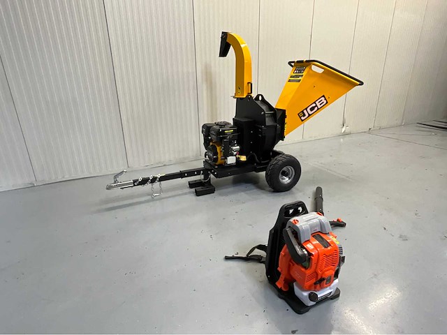 Jcb houthakselaar ch150120pe - 120 mm en bladblazer daewoo - afbeelding 61 van  64