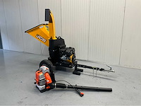 Jcb houthakselaar ch150120pe - 120 mm en bladblazer daewoo - afbeelding 63 van  64