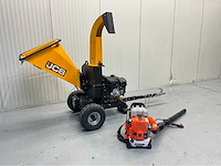 Jcb houthakselaar ch150120pe - 120 mm en bladblazer daewoo - afbeelding 1 van  40