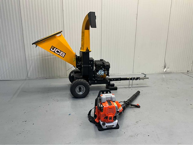 Jcb houthakselaar ch150120pe - 120 mm en bladblazer daewoo - afbeelding 38 van  40