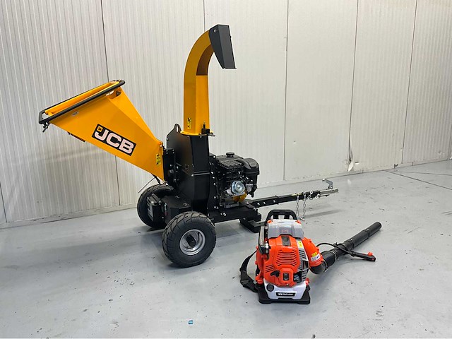 Jcb houthakselaar ch150120pe - 120 mm en bladblazer daewoo - afbeelding 1 van  64