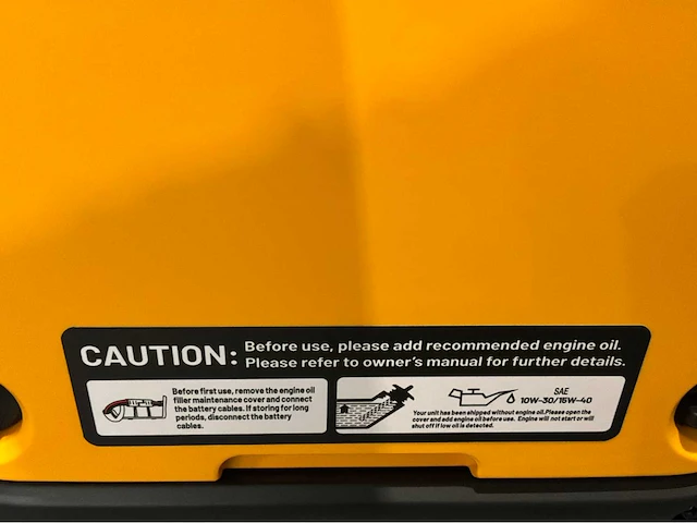 Jcb ig12000-dve-3 - inverter generator - 11000w - 13,75kva - 2026 - afbeelding 4 van  15