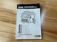 Jcb ig12000-dve-3 - inverter generator - 11000w - 13,75kva - 2026 - afbeelding 3 van  20