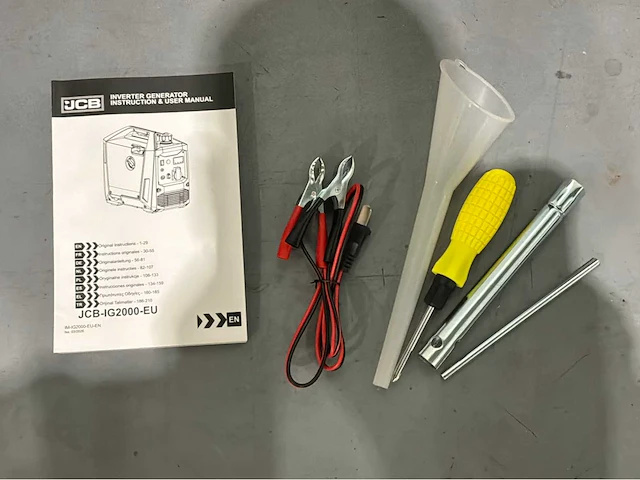 Jcb ig2000-eu - inverter generator - 2000w - 2,5kva - 2026 - afbeelding 4 van  12
