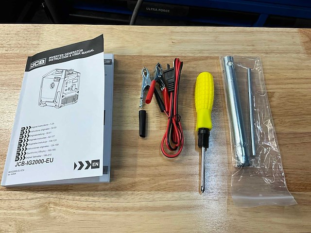 Jcb ig2000-eu - inverter generator - 2000w - 2,5kva - 2026 - afbeelding 9 van  17