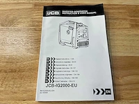 Jcb ig2000-eu - inverter generator - 2000w - 2,5kva - 2026 - afbeelding 7 van  18