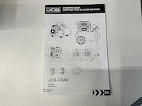 Jcb ofac-24h - hogedrukcompressor 24 liter - 8 bar - 1450rpm - 750w - afbeelding 5 van  17