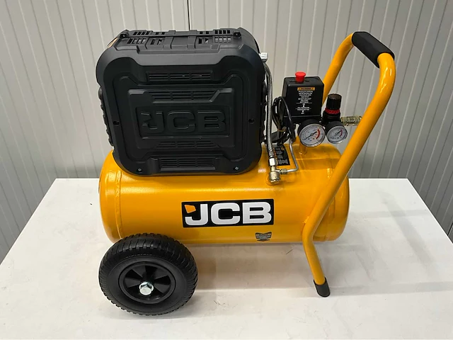 Jcb ofac-24h - hogedrukcompressor 24 liter - 8 bar - 1450rpm - 750w - afbeelding 13 van  17