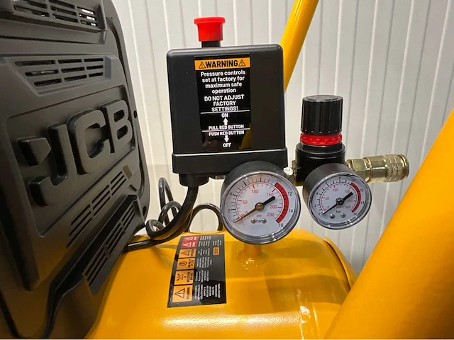 Jcb ofac-50h - hogedrukcompressor 50 liter - 10 bar - 1450rpm - 1500w - afbeelding 2 van  18