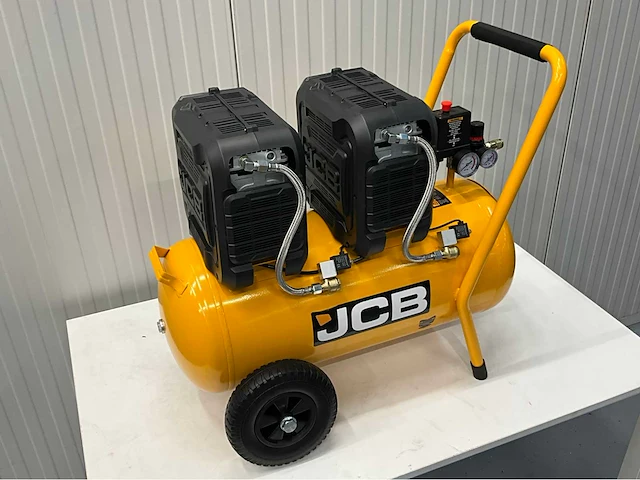 Jcb ofac-50h - hogedrukcompressor 50 liter - 10 bar - 1450rpm - 1500w - afbeelding 9 van  18