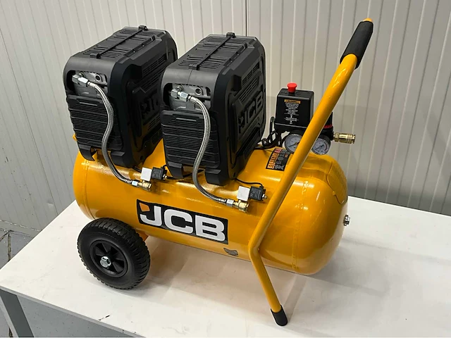 Jcb ofac-50h - hogedrukcompressor 50 liter - 10 bar - 1450rpm - 1500w - afbeelding 10 van  18