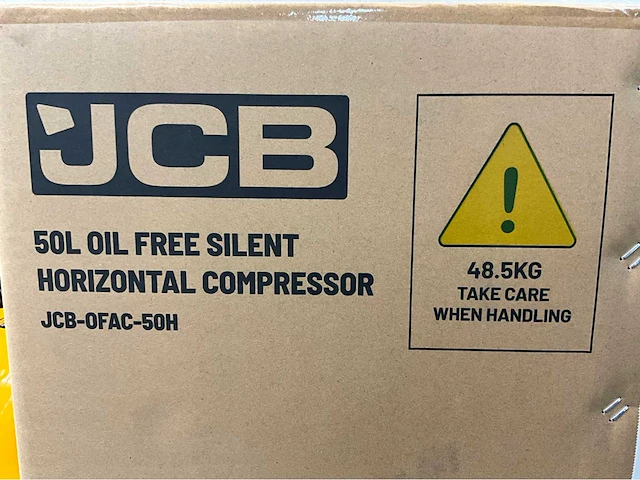 Jcb ofac-50h - hogedrukcompressor 50 liter - 10 bar - 1450rpm - 1500w - afbeelding 7 van  18