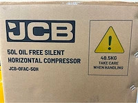 Jcb ofac-50h - hogedrukcompressor 50 liter - 10 bar - 1450rpm - 1500w - afbeelding 7 van  18