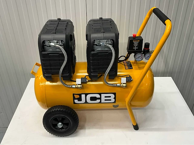 Jcb ofac-50h - hogedrukcompressor 50 liter - 10 bar - 1450rpm - 1500w - afbeelding 14 van  18
