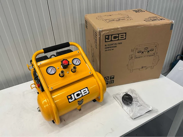 Jcb ofac-8h - hogedrukcompressor 8 liter - 8 bar - 1450rpm - 750w - afbeelding 14 van  20