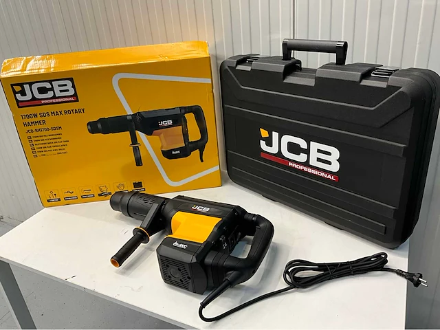 Jcb rh1700-sdsm - combihamer - 1700w - 4 werkstanden - slagenergie tot 19 joule - afbeelding 12 van  17