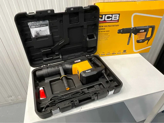 Jcb rh1700-sdsm - combihamer - 1700w - 4 werkstanden - slagenergie tot 19 joule - afbeelding 14 van  17