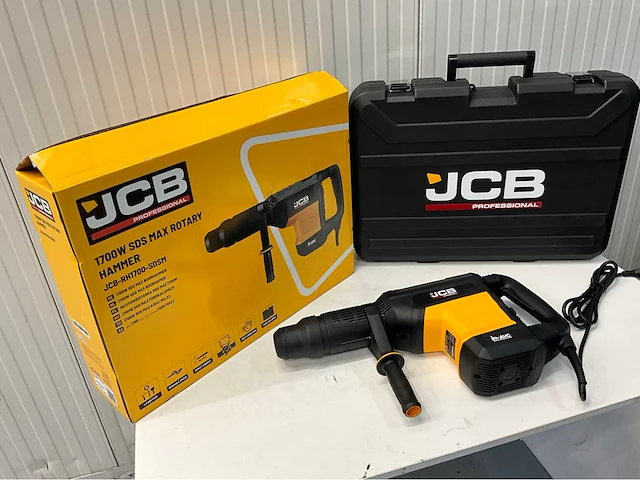 Jcb rh1700-sdsm - combihamer - 1700w - 4 werkstanden - slagenergie tot 19 joule - afbeelding 9 van  17