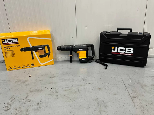 Jcb rh1700-sdsm - combihamer - 1700w - 4 werkstanden - slagenergie tot 19 joule - afbeelding 1 van  17