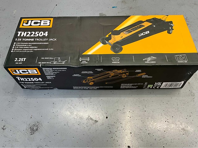 Jcb th22504 - hydraulische garagekrik - hefcapaciteit 2.25 ton - afbeelding 14 van  14