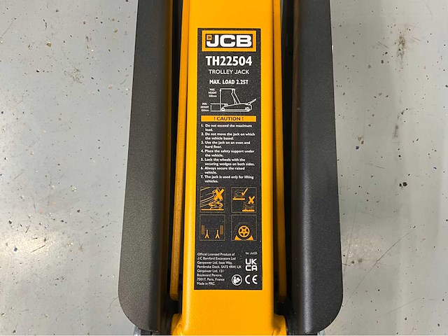 Jcb th22504 - hydraulische garagekrik 2.25tons - afbeelding 11 van  13