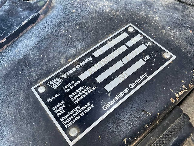 Jcb vibromax vm 75 d bandenwals - afbeelding 17 van  17