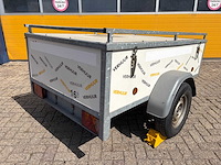 J.d. trailers t bagage-/gesloten bakaanhanger met deksel - afbeelding 6 van  54