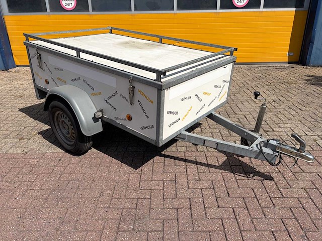J.d. trailers t bagage-/gesloten bakaanhanger met deksel - afbeelding 9 van  54