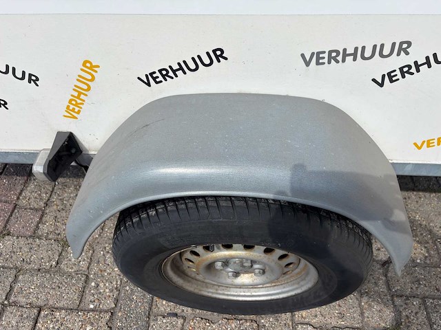 J.d. trailers t bagage-/gesloten bakaanhanger met deksel - afbeelding 27 van  54