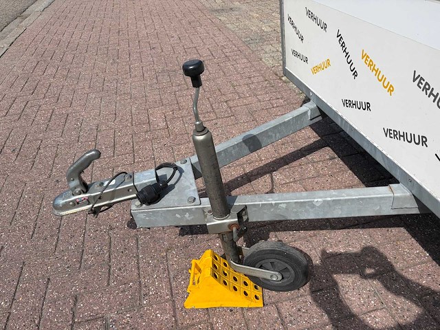 J.d. trailers t bagage-/gesloten bakaanhanger met deksel - afbeelding 28 van  54