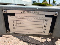 J.d. trailers t bagage-/gesloten bakaanhanger met deksel - afbeelding 34 van  54