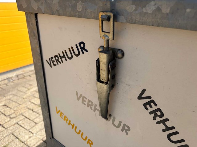 J.d. trailers t bagage-/gesloten bakaanhanger met deksel - afbeelding 37 van  54