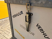 J.d. trailers t bagage-/gesloten bakaanhanger met deksel - afbeelding 37 van  54