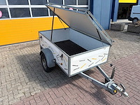 J.d. trailers t bagage-/gesloten bakaanhanger met deksel - afbeelding 43 van  54