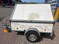 J.d. trailers t bagage-/gesloten bakaanhanger met deksel - afbeelding 45 van  54