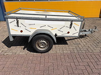 J.d. trailers t bagage-/gesloten bakaanhanger met deksel - afbeelding 51 van  54