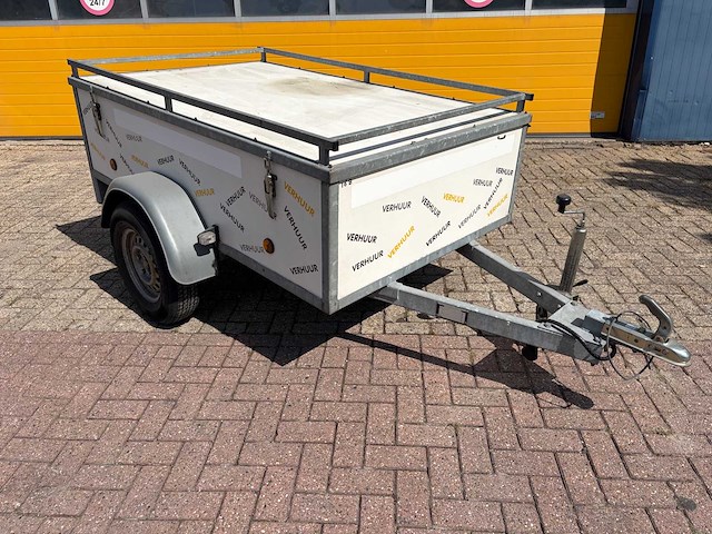 J.d. trailers t bagage-/gesloten bakaanhanger met deksel - afbeelding 52 van  54