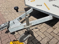 J.d. trailers t bagage-/gesloten bakaanhanger met deksel - afbeelding 19 van  46
