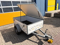 J.d. trailers t bagage-/gesloten bakaanhanger met deksel - afbeelding 33 van  46