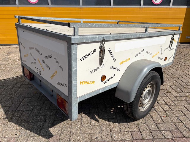 J.d. trailers t bagage-/gesloten bakaanhanger met deksel - afbeelding 44 van  46