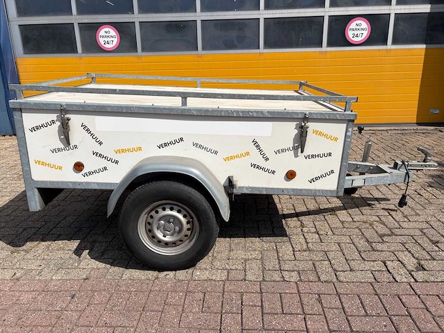 J.d. trailers t bagage-/gesloten bakaanhanger met deksel - afbeelding 45 van  46