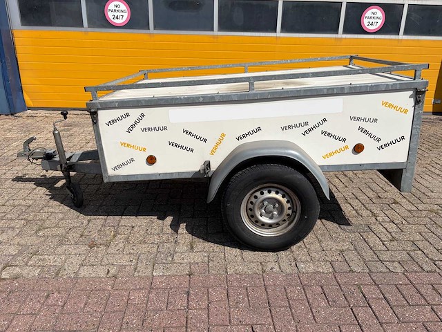 J.d. trailers t bagage-/gesloten bakaanhanger met deksel - afbeelding 2 van  58